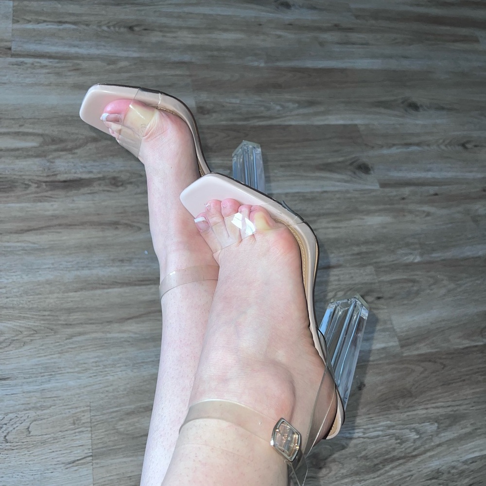 Elegant Transparent Sandals